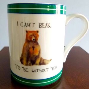 Bear Coffee Mug  💔  Can’t Bear to be without you